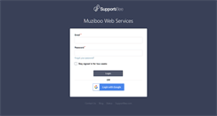 Desktop Screenshot of muziboo.supportbee.com